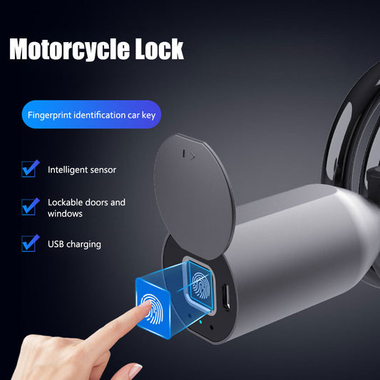 Fingerprint Bluetooth Anti-Theft Chain Lock Waterproof (IP66), Seamless security, and added protection are yours in all weather conditions, anywhere you go.