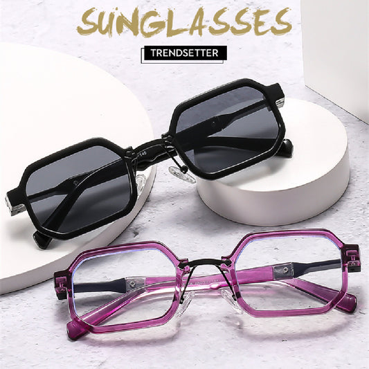 Retro Square Small Frame Fashion Sunglasses