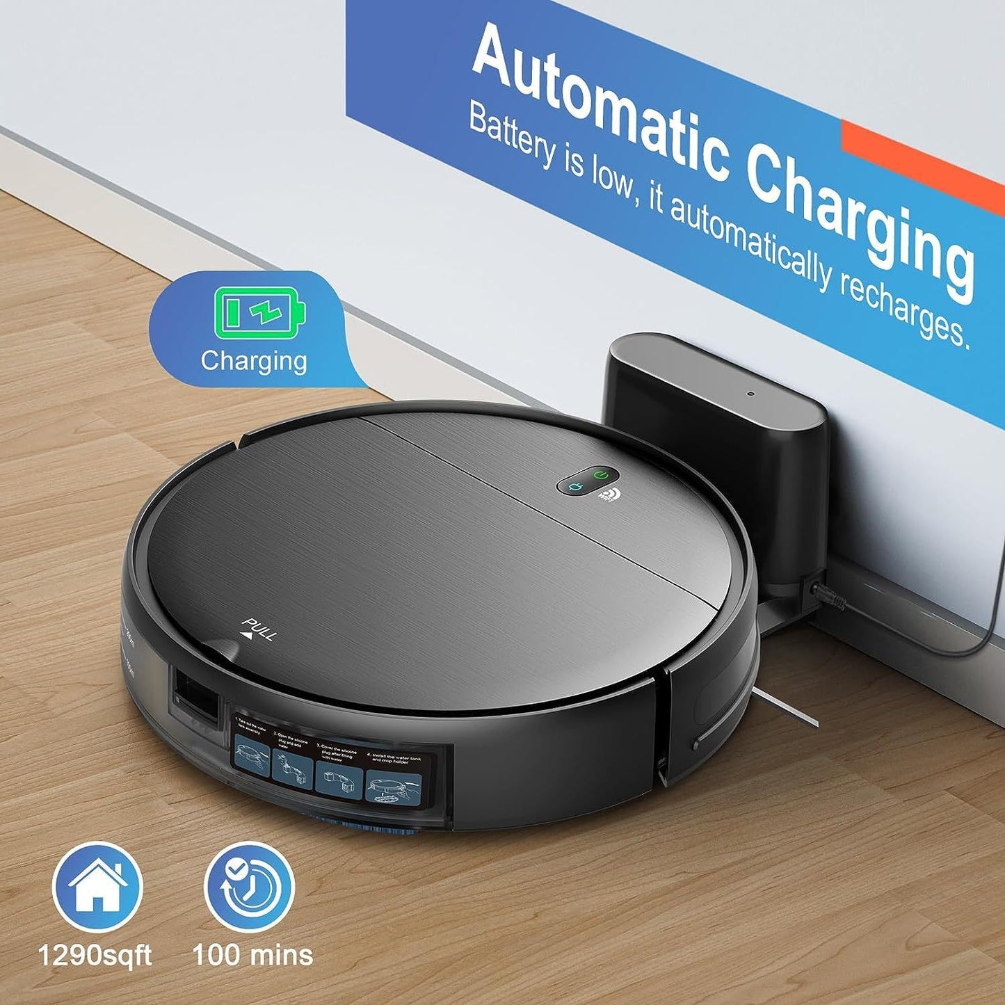 Household Sweeping Mopping Suction Integrated Automatic Recharge Intelligent Cleaning Robot