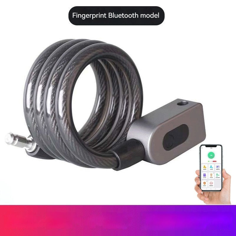 Fingerprint Bluetooth Anti-Theft Chain Lock Waterproof (IP66), Seamless security, and added protection are yours in all weather conditions, anywhere you go.