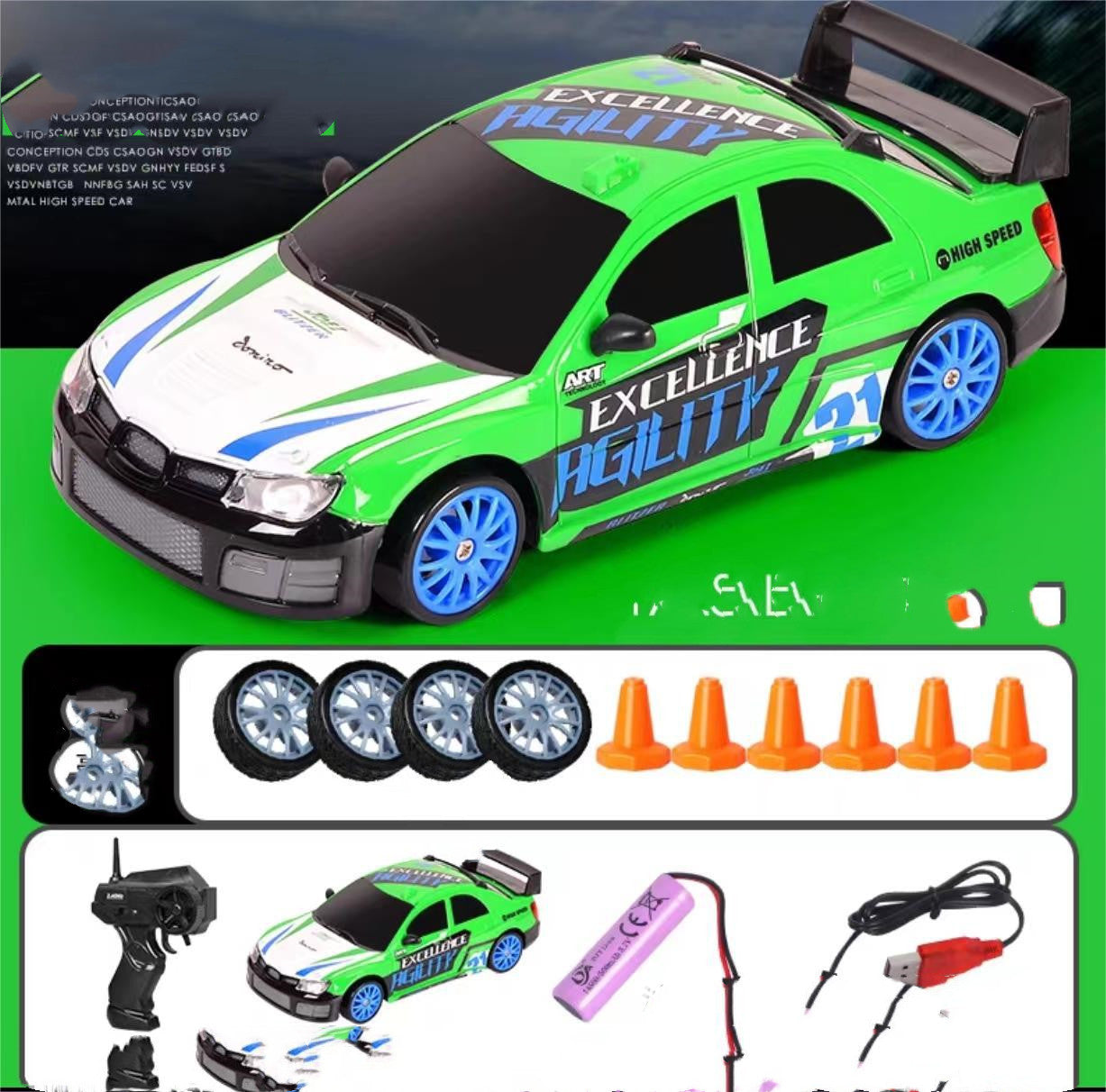 2.4G Drift Rc Car 4WD RC Drift Car Toy Remote Control GTR Model AE86 Vehicle Car RC Racing Car Toy