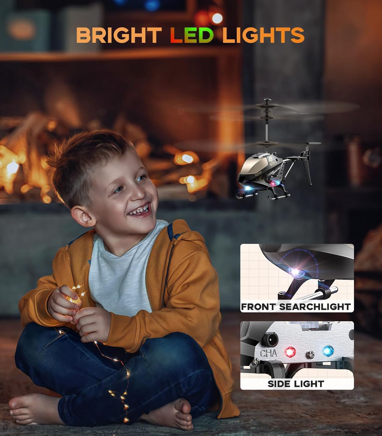 "Altitude Hold RC Helicopter: Perfect Gift for Kids and Adults 