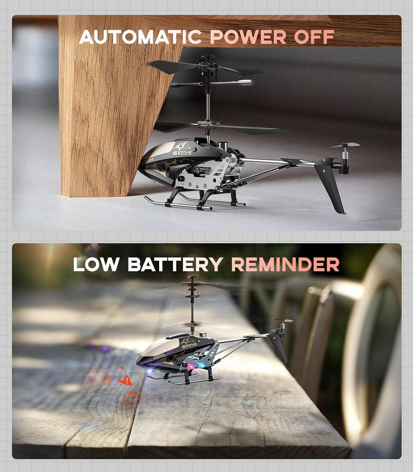 "Altitude Hold RC Helicopter: Perfect Gift for Kids and Adults 