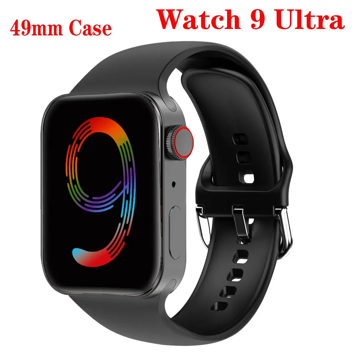 I9 Ultra Max Smartwatch: Bluetooth Call, DIY Face, Heart Rate, NFC - 49mm