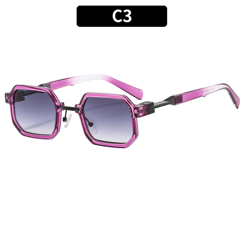 Retro Square Small Frame Fashion Sunglasses