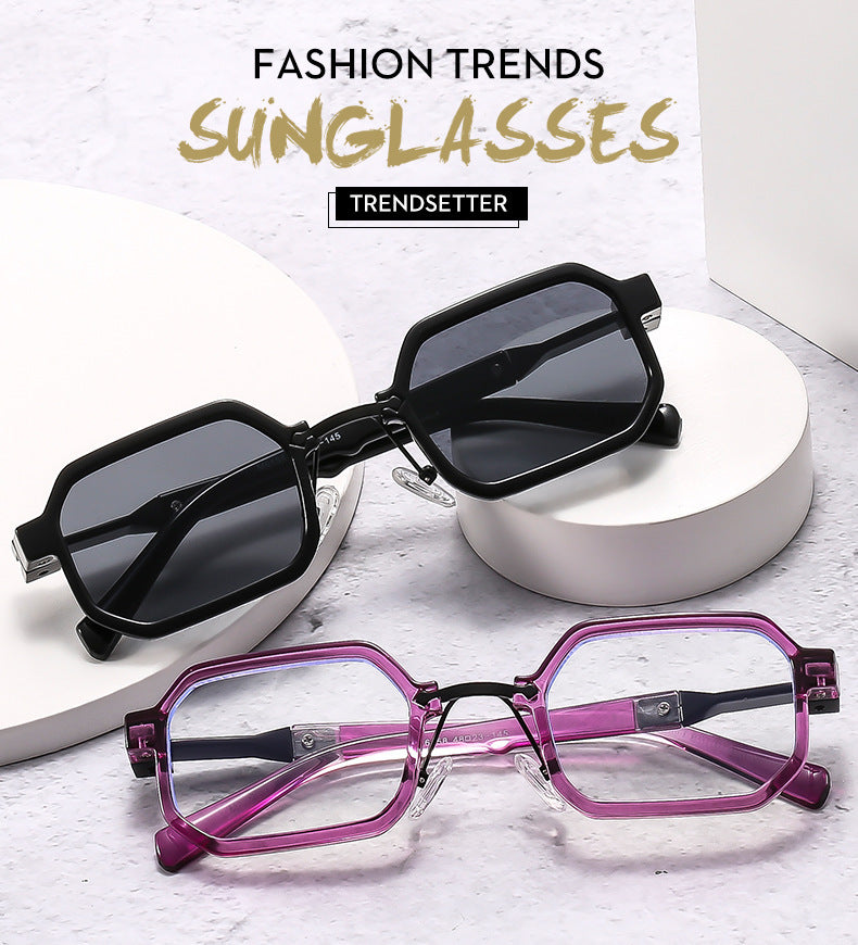 Retro Square Small Frame Fashion Sunglasses