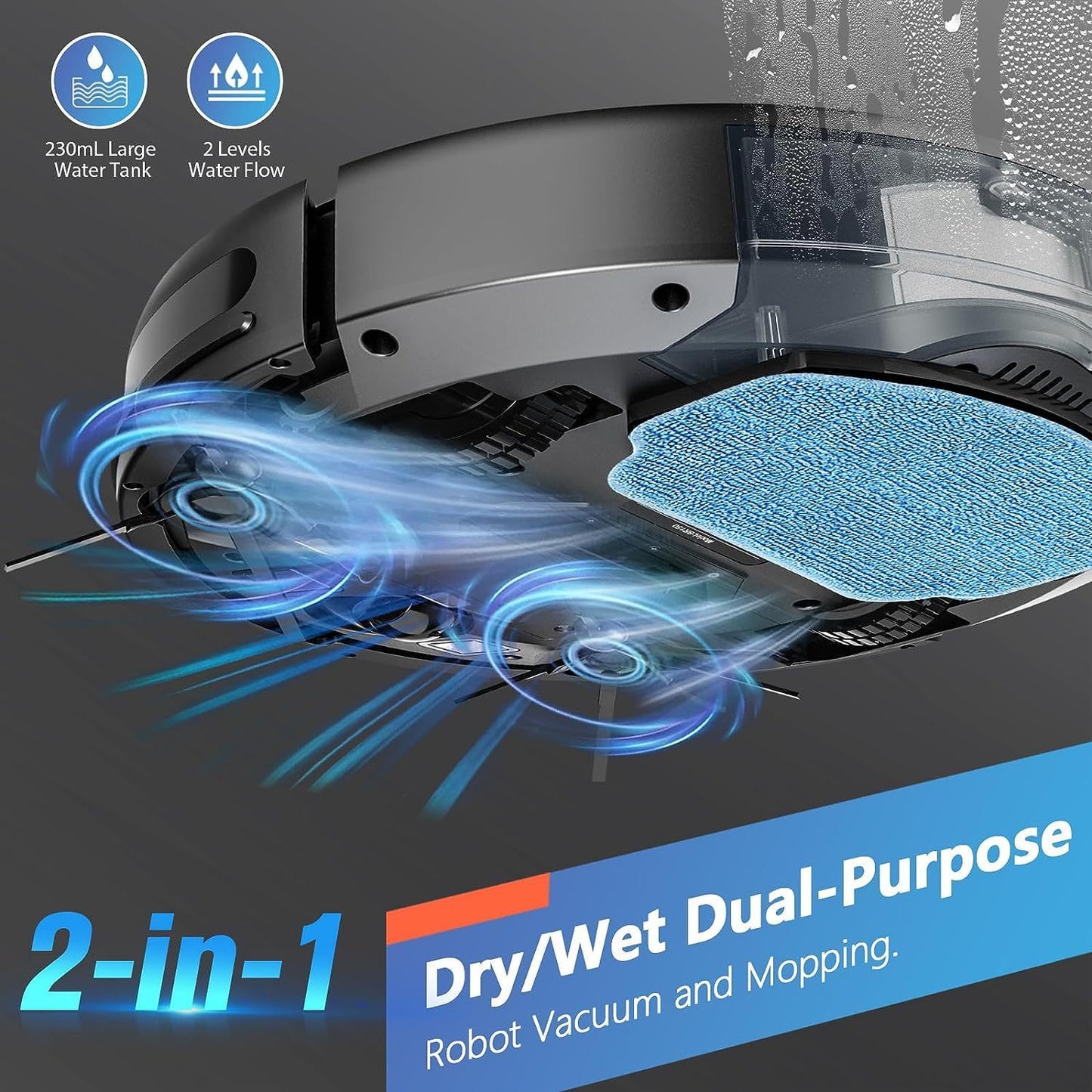 Household Sweeping Mopping Suction Integrated Automatic Recharge Intelligent Cleaning Robot